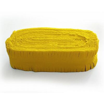 Crepe Garland 24m flameproof yellow