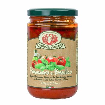 Sauce tomate et basilic pour pâtes 12 x 270 grammes 1