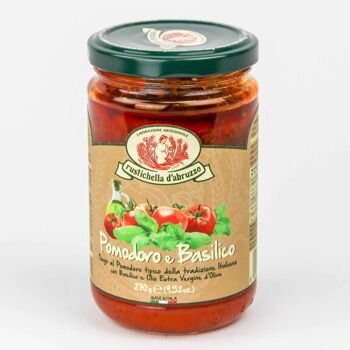 Sauce tomate et basilic pour pâtes 12 x 270 grammes 2