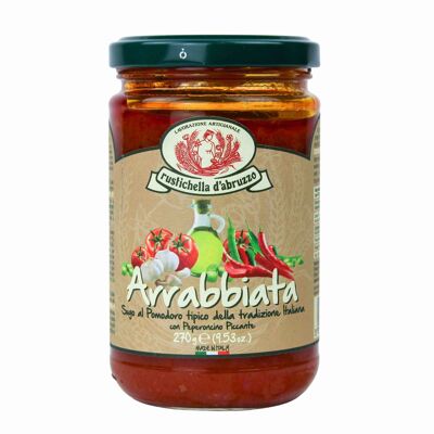 Sauce pour pâtes All'Arrabbiata 12 x 270 grammes