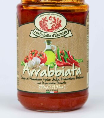 Sauce pour pâtes All'Arrabbiata 12 x 270 grammes 3