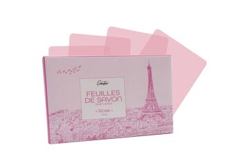 Boîte de 48 étuis de feuilles de savon "Paris" 3