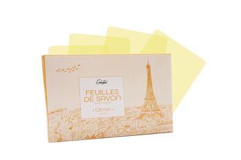 Boîte de 48 étuis de feuilles de savon "Paris" 4