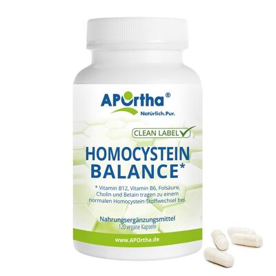 Equilibrio de Homocisteína - 120 Cápsulas Veganas