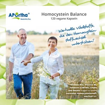 Équilibre de l'homocystéine - 120 capsules végétaliennes 7