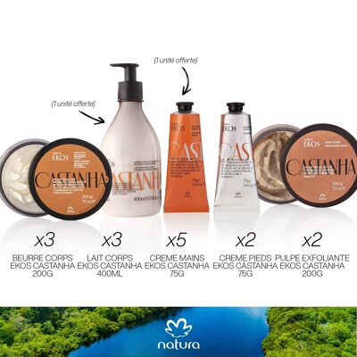 Discovery pack - best seller - Gama Castanha