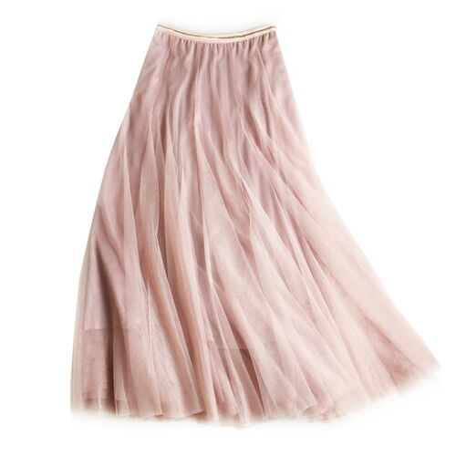 Tulle layer skirt in soft pink, small