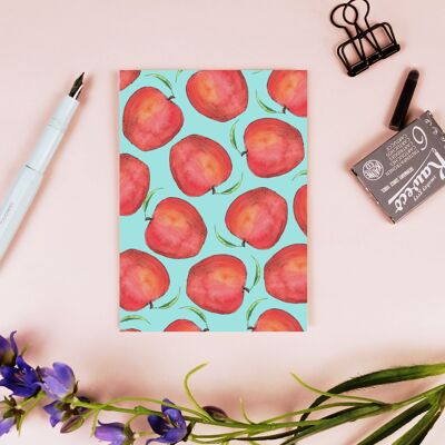 Postkarte Äpfel