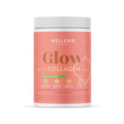 Wellexir Glow Beauty Drink Peach Ice Tea 60 days / 360 g.