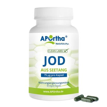 Algues Iode - 75 µg - 60 Capsules Végétaliennes 1