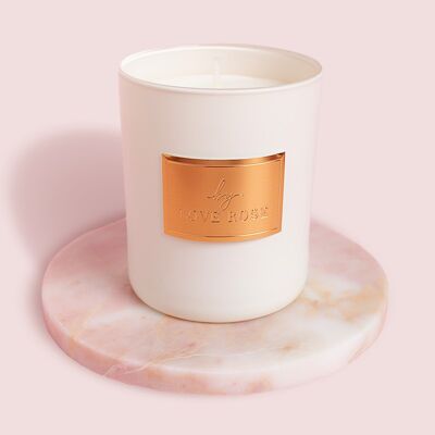 Scented candle white