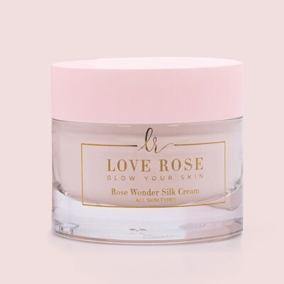 Crema de Seda Rosa Maravilla - Cuidado 24h - 50ml