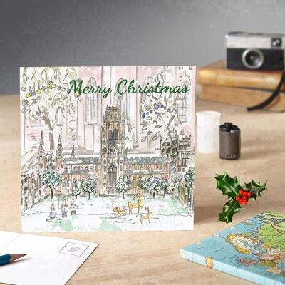 Cartolina di Natale della cattedrale di Durham