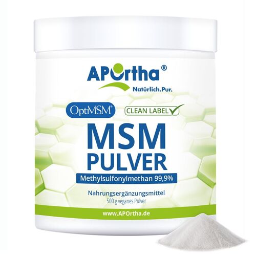 OptiMSM® MSM Pulver - 500 g veganes Pulver