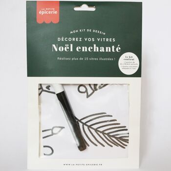 Kit décorez vos vitres - Noël enchanté (250074) 1