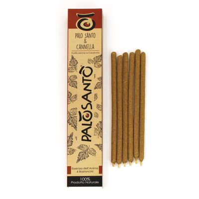 Palo Santo Incense Sticks and Cinnamon - 6 Sticks