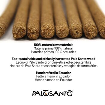 Bâtons d'encens Palo Santo 'Reserva Oro' - 5 bâtons 8
