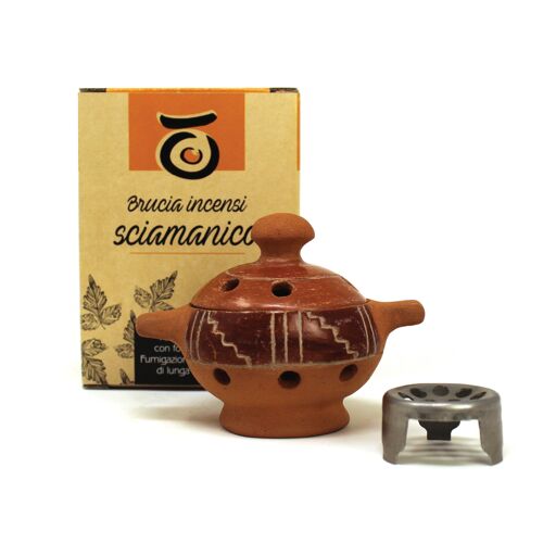 Buy wholesale Chorrera Shamanic Incense Burner - Terracotta Brazier