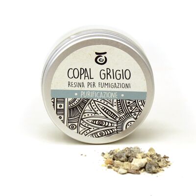 Gray Copal Resin Incense - 40 gr (1.4 oz)