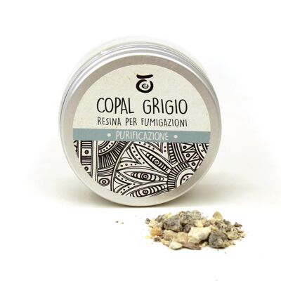 Incenso in Resina Copal Grigio - 40 gr (1,4 oz)