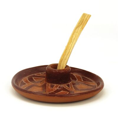 'Cuenco' incense holder with Palo Santo stake included