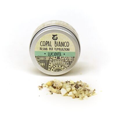 Incienso de resina de copal blanco - 15 gr (0.5 oz)