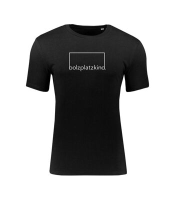 T-Shirt Bolzplatzkind "Patience" Noir et Blanc