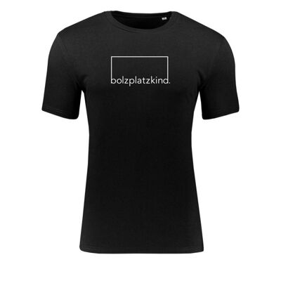 Bolzplatzkind "Geduld" T-Shirt Schwarz Weiss