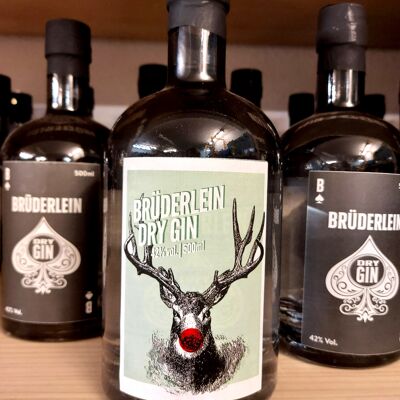 Brüderlein Dry Gin 500ml Edición Navidad 2022