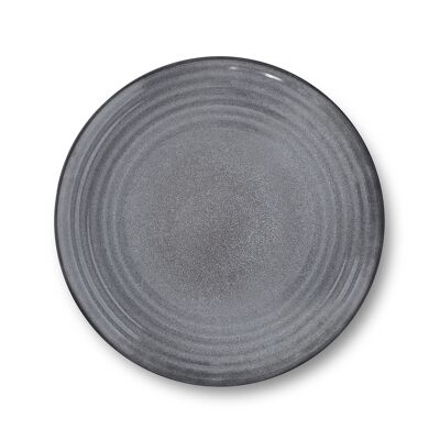 Flow Granit - Box of 6 dessert plates - Médard de Noblat