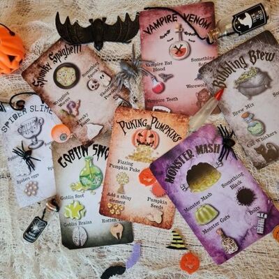 Flashcards Potions d'Halloween