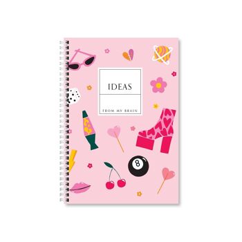 From My Brain A5 Cahier filaire pack de 6 2