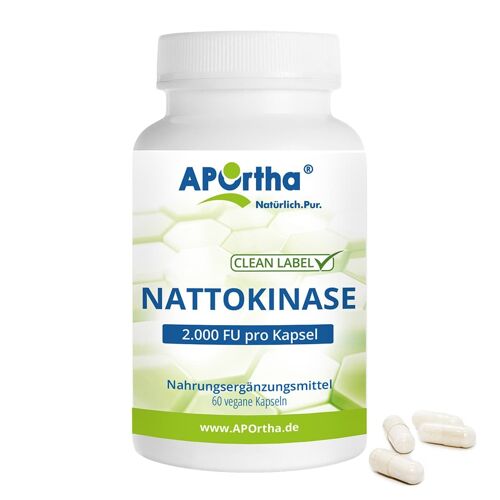 Nattokinase 100 mg - 60 säureresistente Kapseln