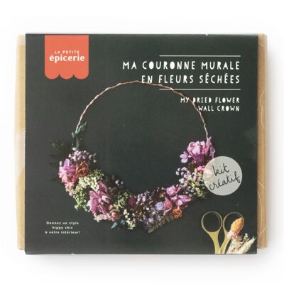 Kit MKMI - Ma couronne de fleurs séchées (283011)