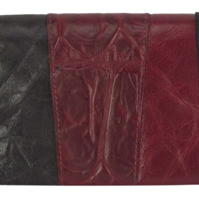 Sunsa Creations leather wallet. Ladies leather wallet. Large wallet model "Max"