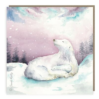 Northern Lights Greeting Card