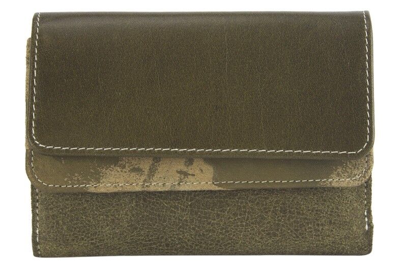 Sunsa Creations Leder Geldbörse. RFID schütz Portemonnaie. Mittlere Brieftasche. Damen Geldbeutel Model  "Lia"