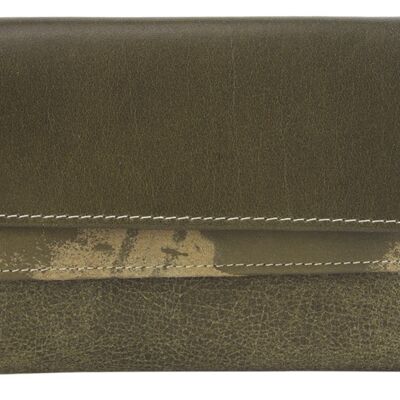 Sunsa Creations leather wallet. RFID protect wallet. Medium wallet. Ladies purse model "Lia"