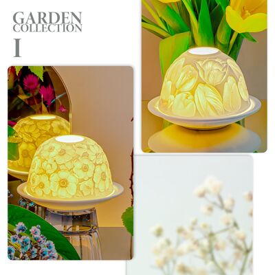 Garden Collection I - Tulip & Anemone Candle holder set
