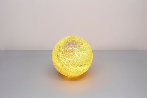 Citrine Glass Table Lamp 18cm GL036