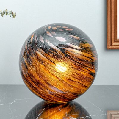 Lámpara de mesa de vidrio soplado - Polvo de meteorito