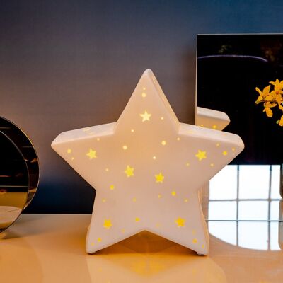 Luce notturna per bambini a forma di stella