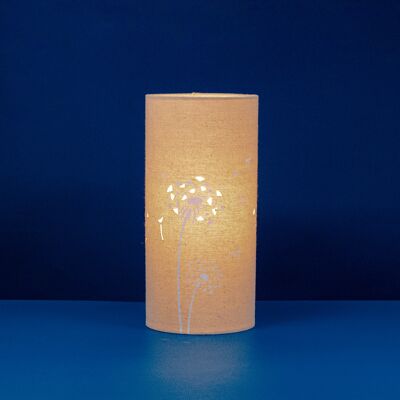 Fabric Table Lamp Dandelion Design