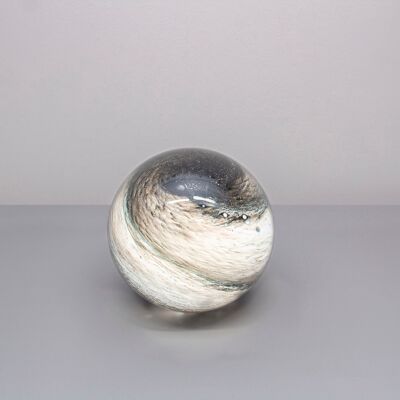 Glass Table Lamp Round 18cm GL038