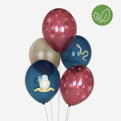 5 Ballons de baudruche : sorcier