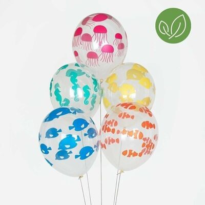 5 Balloons: seabed
