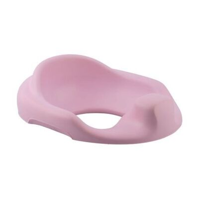 Toilet Trainer Bumbo® for 18m-3a: Ergonomic and Non-Slip - Warm and Comfortable Feeling in the Transition to the Toilet - CRADLE PINK- PINK TOILET ADAPTER