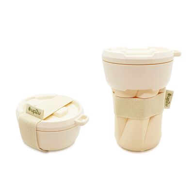 MuC My useful Cup® Vanilla - faltbarer Mehrwegbecher - 350ml