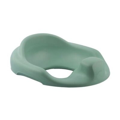 Toilet Trainer Bumbo® for 18m-3a: Ergonomic and Non-Slip - Warm and Comfortable Feeling in the Transition to the Toilet - HEMLOCK- MINT TOILET ADAPTER