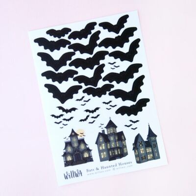 BATS AND HAUNTED HOUSES